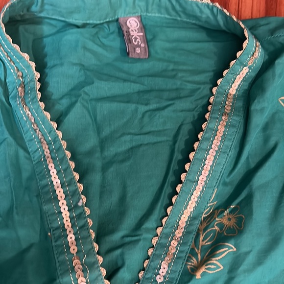 Pakistani kurya by designer Oaks - Picture 4 of 5